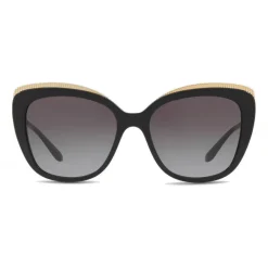Dolce & Gabbana Eyewear Dolce & Gabbana - Sunglasses Cat-Eye with Gros Grain Decoration - Black and Gold - Dolce & Gabbana Eyewear - Avvenice