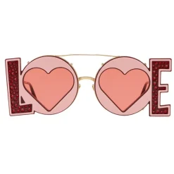 Dolce & Gabbana Eyewear Dolce & Gabbana - Sunglasses in Gold Metal - Gold - Love - Sunglasses - Dolce & Gabbana Eyewear - Avvenice^ Sunglasses & Eyewear