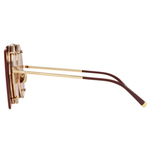 Dolce & Gabbana Eyewear Dolce & Gabbana - Sunglasses in Gold Metal - Gold - Love - Sunglasses - Dolce & Gabbana Eyewear - Avvenice^ Sunglasses & Eyewear