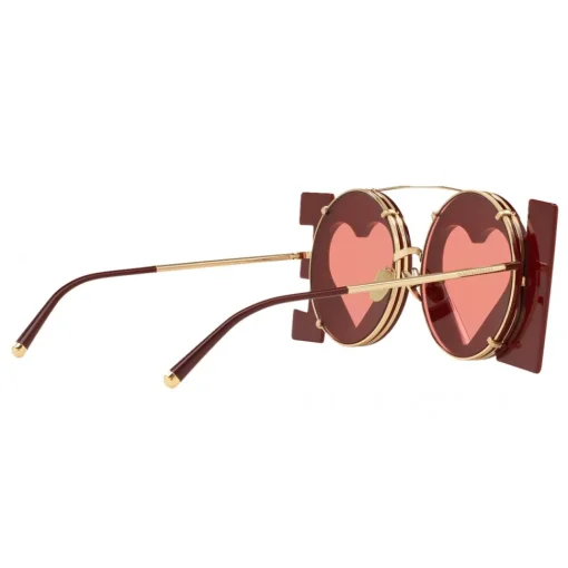 Dolce & Gabbana Eyewear Dolce & Gabbana - Sunglasses in Gold Metal - Gold - Love - Sunglasses - Dolce & Gabbana Eyewear - Avvenice^ Sunglasses & Eyewear