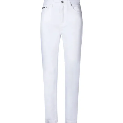 Dolce & Gabbana Dolce & Gabbana - White Audrey Jeans - Dolce & Gabbana Exclusive Luxury Collection - Avvenice