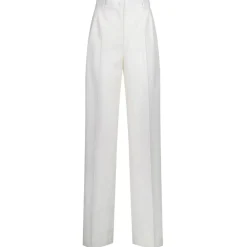 Dolce & Gabbana Dolce & Gabbana - White Wool Pants - Dolce & Gabbana Exclusive Luxury Collection - Avvenice