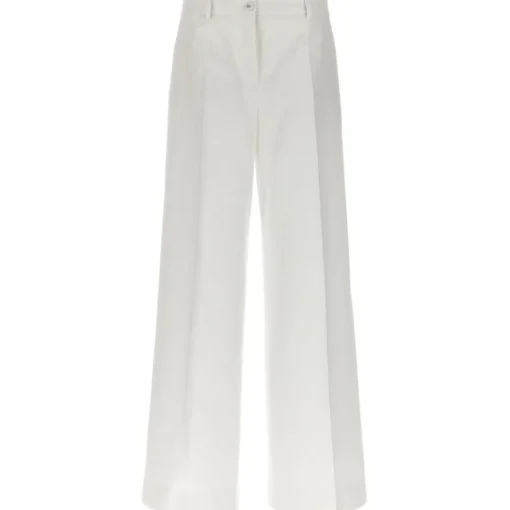 Dolce & Gabbana Dolce & Gabbana - White Pants - Dolce & Gabbana Exclusive Luxury Collection - Avvenice