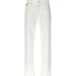 Dolce & Gabbana Dolce & Gabbana - White Jeans - Dolce & Gabbana Exclusive Luxury Collection - Avvenice