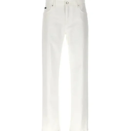 Dolce & Gabbana Dolce & Gabbana - White Jeans - Dolce & Gabbana Exclusive Luxury Collection - Avvenice