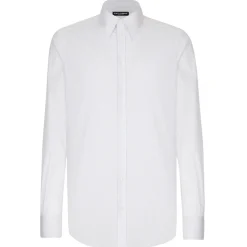 Dolce & Gabbana Dolce & Gabbana - White Long Sleeves Shirt - Dolce & Gabbana Exclusive Luxury Collection - Avvenice