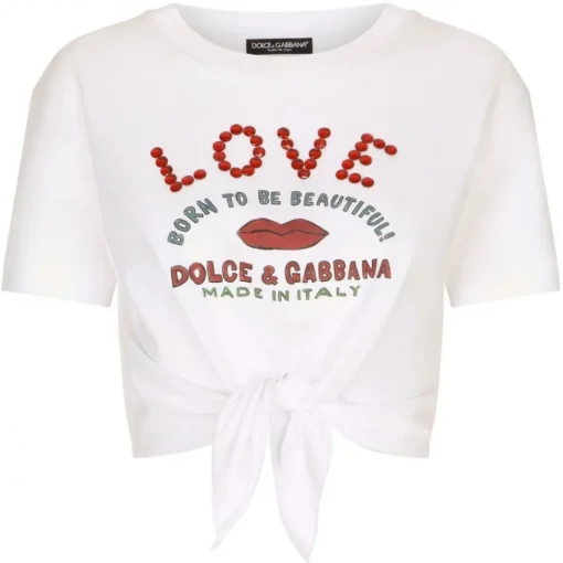 Dolce & Gabbana Dolce & Gabbana - White T-Shirt - Dolce & Gabbana Exclusive Luxury Collection - Avvenice