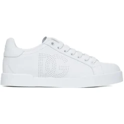 Dolce & Gabbana Dolce & Gabbana - White Portofino Sneakers - Dolce & Gabbana Exclusive Luxury Collection - Avvenice