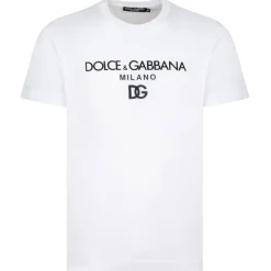 Dolce & Gabbana Dolce & Gabbana - White T-Shirt - Dolce & Gabbana Exclusive Luxury Collection - Avvenice