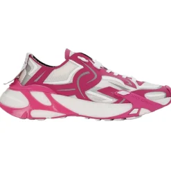 Dolce & Gabbana Dolce & Gabbana - White and Pink Sneakers - Dolce & Gabbana Exclusive Luxury Collection - Avvenice^ Shoes
