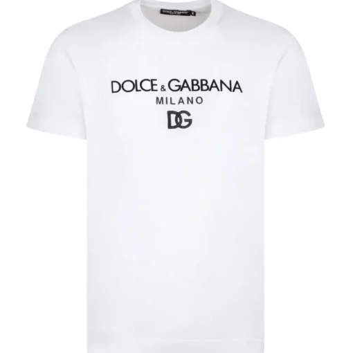 Dolce & Gabbana Dolce & Gabbana - White T-Shirt - Dolce & Gabbana Exclusive Luxury Collection - Avvenice