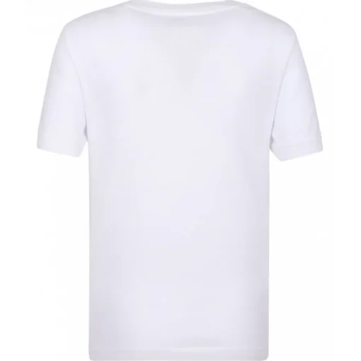 Dolce & Gabbana Dolce & Gabbana - White Logo Embroidered T-Shirt - Dolce & Gabbana Exclusive Luxury Collection - Avvenice