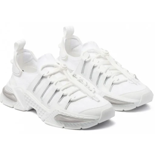 Dolce & Gabbana Dolce & Gabbana - White Airmaster Sneakers - Dolce & Gabbana Exclusive Luxury Collection - Avvenice