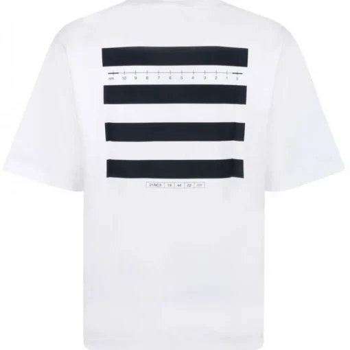 Dolce & Gabbana Dolce & Gabbana - White Navy Print Short Sleeve T-Shirt - Dolce & Gabbana Exclusive Luxury Collection - Avvenice^ T-shirt