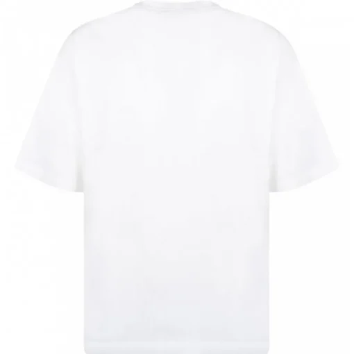 Dolce & Gabbana Dolce & Gabbana - White Navy Print Short Sleeve T-Shirt - Dolce & Gabbana Exclusive Luxury Collection - Avvenice