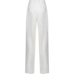 Dolce & Gabbana Dolce & Gabbana - White Wool Pants - Dolce & Gabbana Exclusive Luxury Collection - Avvenice