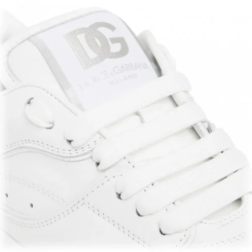 Dolce & Gabbana Dolce & Gabbana - White Low Top Sneakers - Dolce & Gabbana Exclusive Luxury Collection - Avvenice