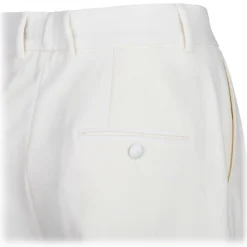 Dolce & Gabbana Dolce & Gabbana - White Wool Pants - Dolce & Gabbana Exclusive Luxury Collection - Avvenice
