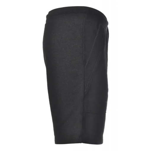 Dondup - Bermuda in Sponge Effect Fabric - Black - Trousers - Luxury Exclusive Collection - Avvenice^ Trousers