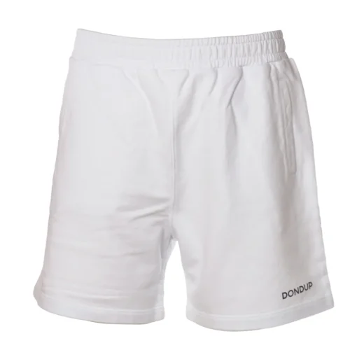 Dondup - Bermuda with Soft Leg - White - Trousers - Luxury Exclusive Collection - Avvenice^ Trousers
