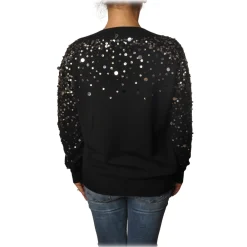Dondup - Cardigan with Sequins - Black - Knitwear - Luxury Exclusive Collection - Avvenice^ Knitwears