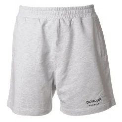 Dondup - Cotton Bermuda with Logo - Light Gray - Trousers - Luxury Exclusive Collection - Avvenice^ Trousers