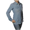Dondup - Denim Shirt Western Model - Blue Jeans - Shirt - Luxury Exclusive Collection - Avvenice^ Shirts