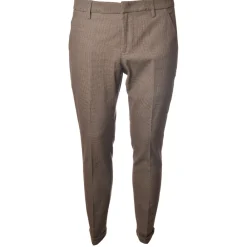 Dondup - Gaubert Trousers with Chinos Pockets - Beige - Trousers - Luxury Exclusive Collection - Avvenice^ Trousers