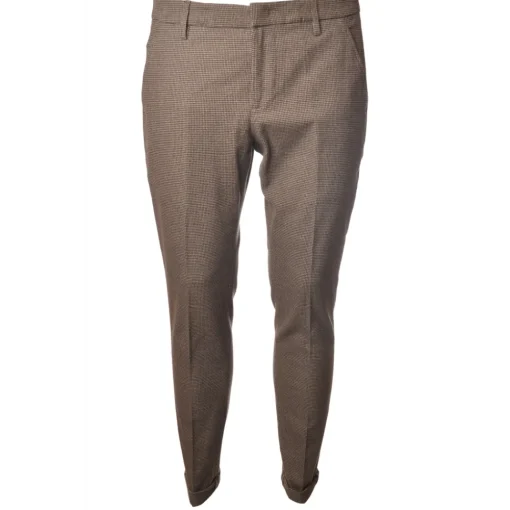 Dondup - Gaubert Trousers with Chinos Pockets - Beige - Trousers - Luxury Exclusive Collection - Avvenice^ Trousers