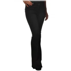 Dondup - High Waist Flared Jeans - Black - Trousers - Luxury Exclusive Collection - Avvenice^ Trousers