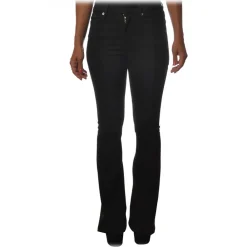 Dondup - High Waist Flared Jeans - Black - Trousers - Luxury Exclusive Collection - Avvenice^ Trousers