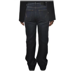 Dondup - High Waist Jeans with Wide Leg - Blue - Trousers - Luxury Exclusive Collection - Avvenice