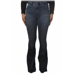 Dondup - Jeans Bell-Shaped Leg - Dark Denim - Trousers - Luxury Exclusive Collection - Avvenice^ Trousers