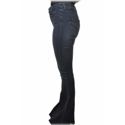 Dondup - Jeans Bell-Shaped Leg - Dark Denim - Trousers - Luxury Exclusive Collection - Avvenice^ Trousers