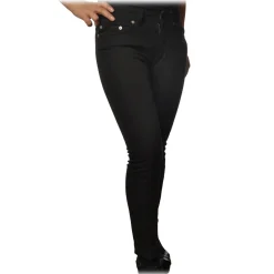 Dondup - Jeans Monroe Model with Skinny Leg - Black - Trousers - Luxury Exclusive Collection - Avvenice^ Trousers