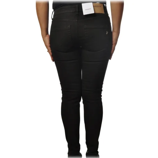 Dondup - Jeans Monroe Model with Skinny Leg - Black - Trousers - Luxury Exclusive Collection - Avvenice^ Trousers