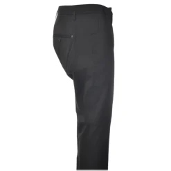 Dondup - Lightweight Cotton Trousers - Black - Trousers - Luxury Exclusive Collection - Avvenice^ Trousers
