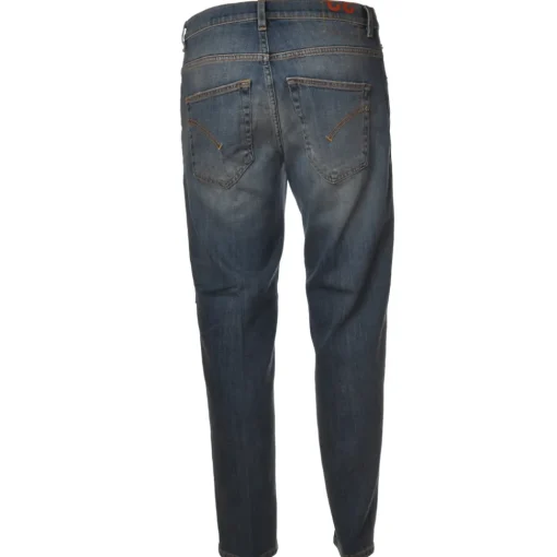 Dondup - Low Crotch Jeans Model Brighton in Denim - Denim Blue - Trousers - Luxury Exclusive Collection - Avvenice^ Trousers
