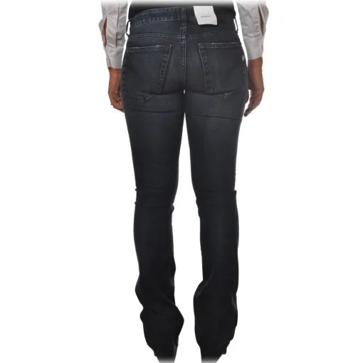 Dondup - Low Rise Five Pocket Jeans - Dark Denim - Trousers - Luxury Exclusive Collection - Avvenice^ Trousers