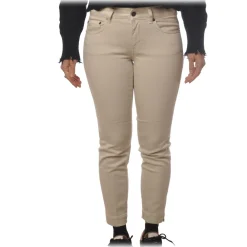 Dondup - Low-Waisted Jeans Model Rose - White - Trousers - Luxury Exclusive Collection - Avvenice^ Trousers