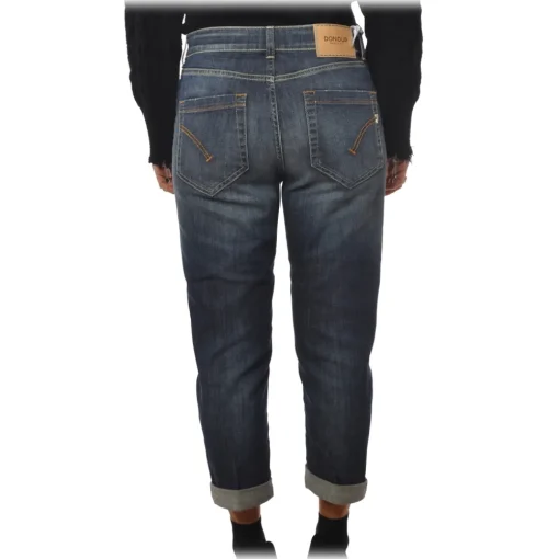 Dondup - Low-Waisted Jeans Model Koons - Blue Denim - Trousers - Luxury Exclusive Collection - Avvenice