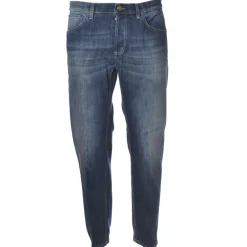 Dondup - Regular-Waisted Jeans Model Brighton - Blue Denim - Trousers - Luxury Exclusive Collection - Avvenice^ Trousers