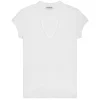 Dondup - Slim V-Neck T-shirt - White - T-shirt - Luxury Exclusive Collection - Avvenice