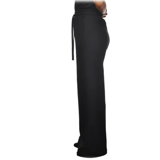 Dondup - Sporty Model Made of Fleece Cotton - Black - Trousers - Luxury Exclusive Collection - Avvenice^ Trousers
