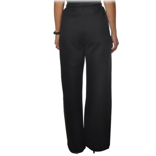 Dondup - Sporty Model Made of Fleece Cotton - Black - Trousers - Luxury Exclusive Collection - Avvenice^ Trousers