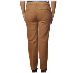 Dondup - Straight Leg Trousers with Strap - Beige - Trousers - Luxury Exclusive Collection - Avvenice^ Trousers