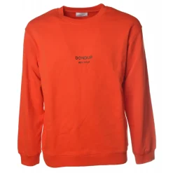 Dondup - Sweatshirt with Print - Orange - Sweatshirt - Luxury Exclusive Collection - Avvenice^ Sweatshirts