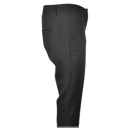 Dondup - Trousers Gaubert Model - Black/Blue - Trousers - Luxury Exclusive Collection - Avvenice