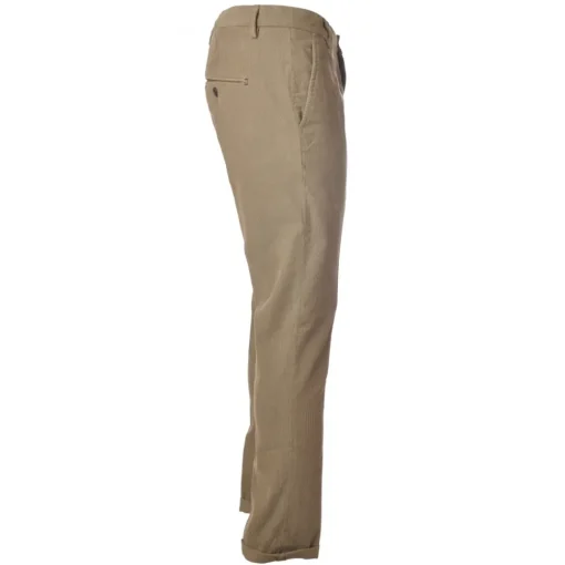 Dondup - Trousers Gaubert Model in Velvet - Beige - Trousers - Luxury Exclusive Collection - Avvenice^ Trousers