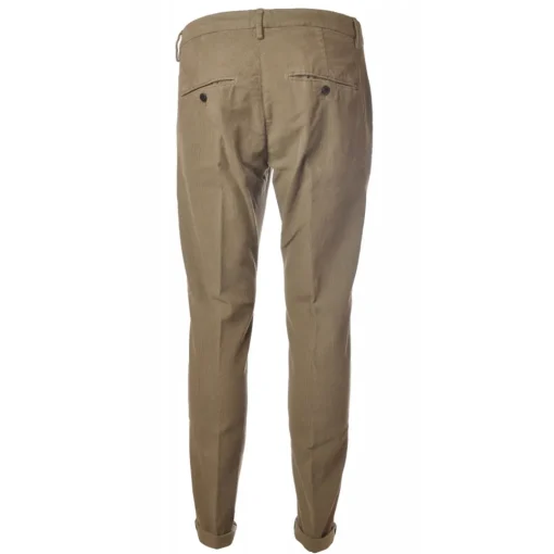 Dondup - Trousers Gaubert Model in Velvet - Beige - Trousers - Luxury Exclusive Collection - Avvenice^ Trousers